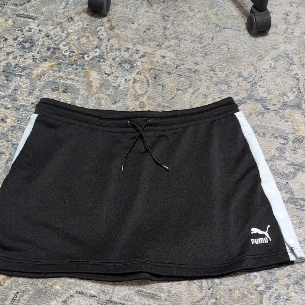 Puma Black and White Sport Skirt